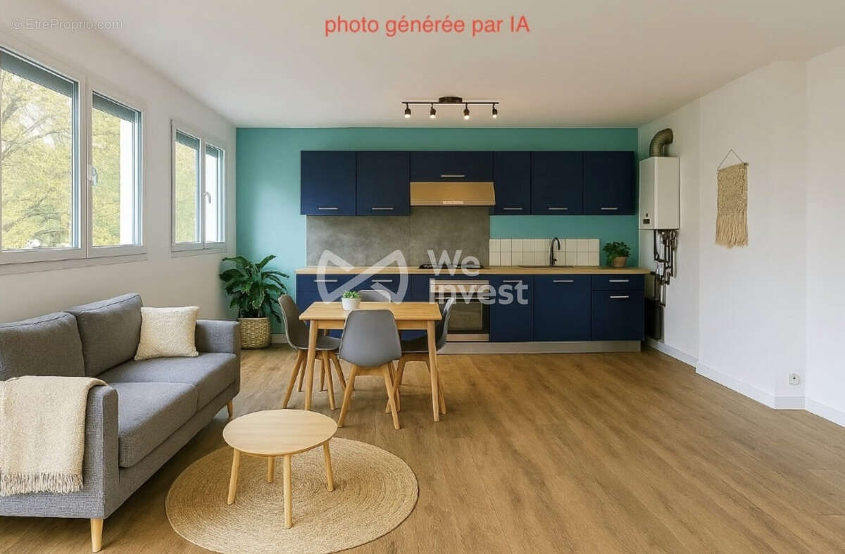 photo générée par IA - Appartement à PIERREPONT
