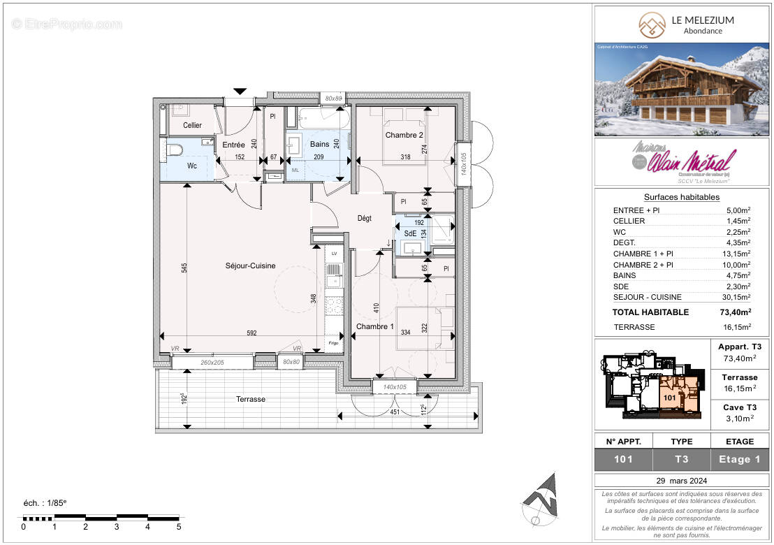 Appartement à ABONDANCE