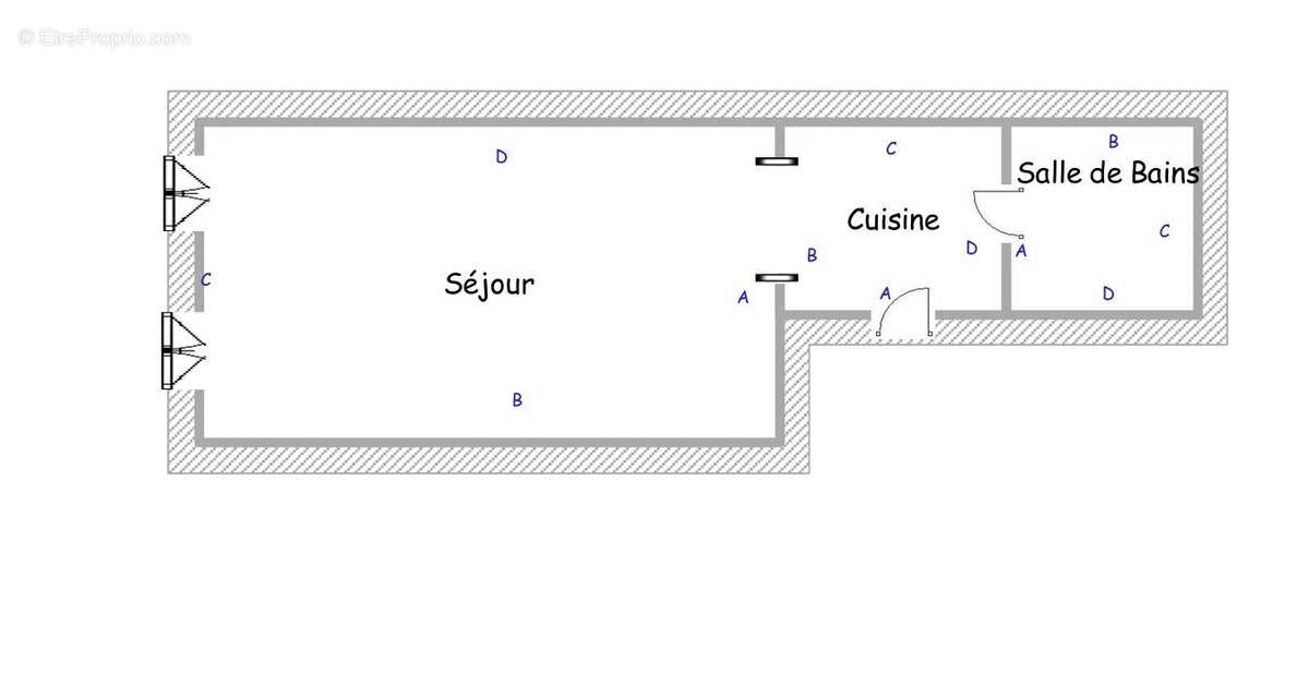 Appartement à PARIS-3E