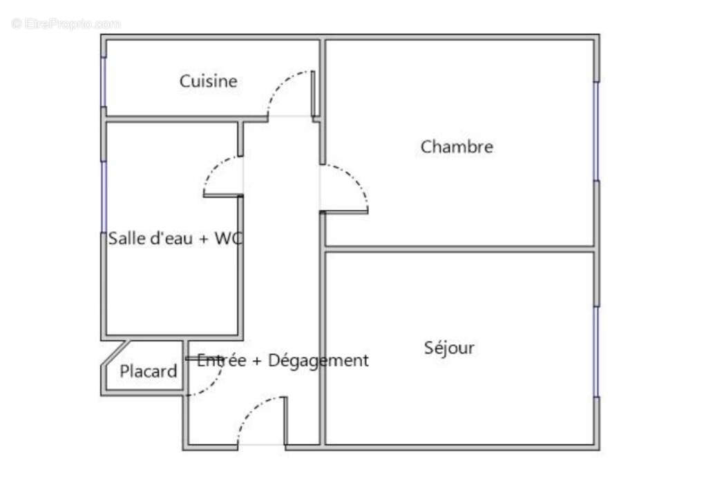 Appartement à PARIS-20E