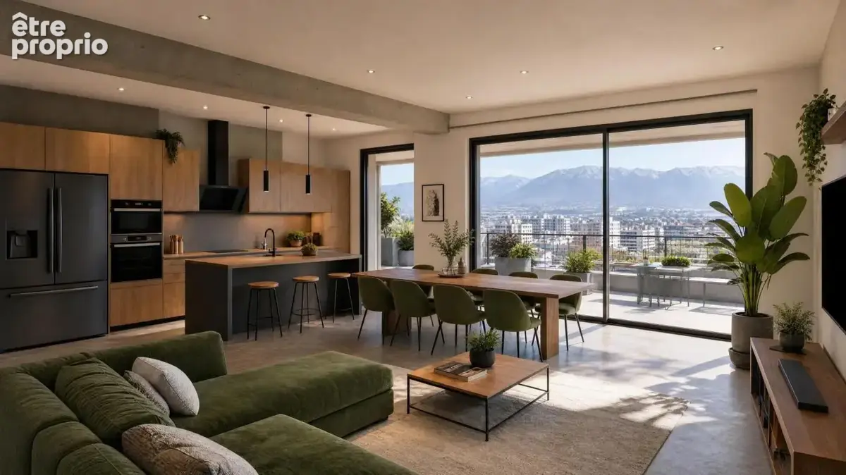 Appartement T5 avec terrasse à Saint-Martin-d'Hères - photo 1