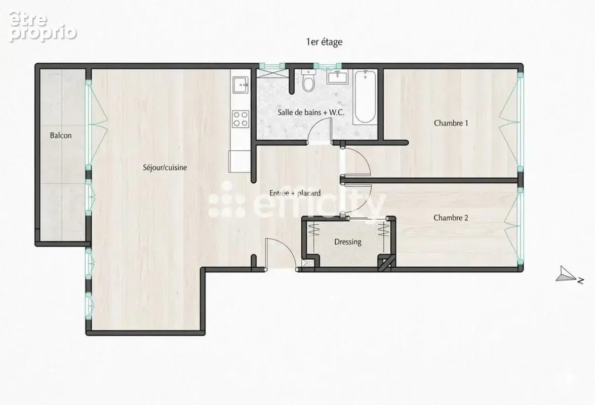 Appartement - photo 3