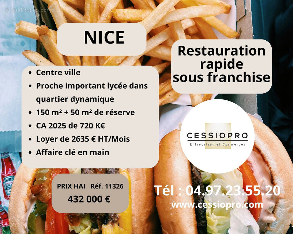 Commerce à NICE