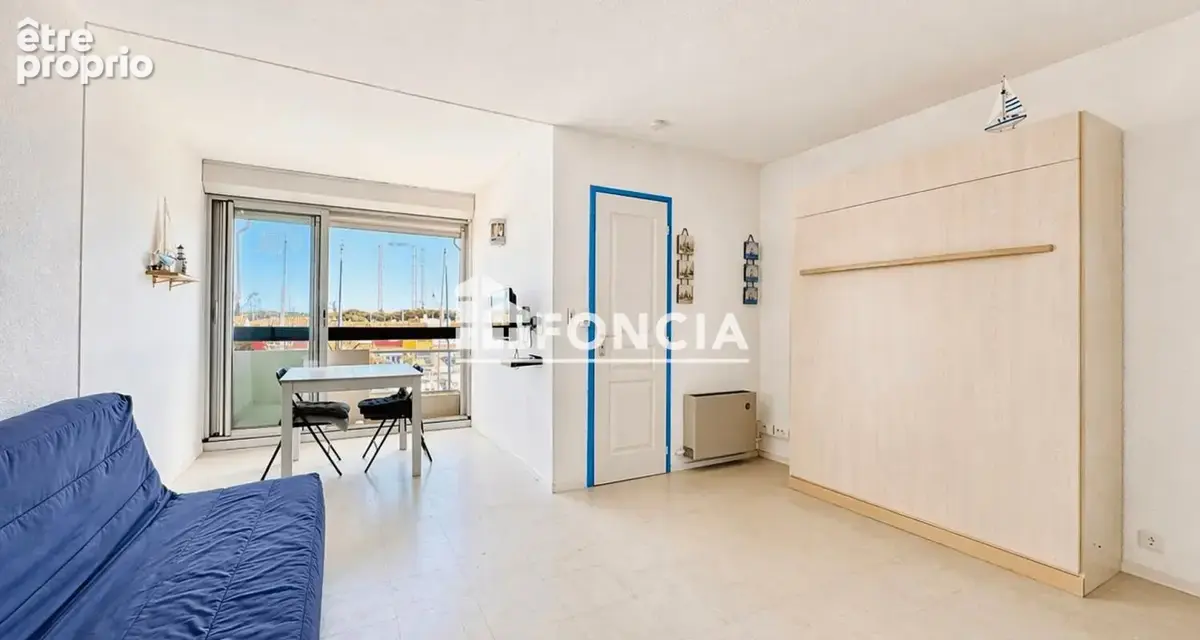 Cap d'agde - malfato - studio cabine vue port + parking - photo 2