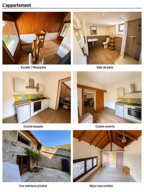 Secteur Sonnaz ancienne ferme rénovée d'environ 242 m2 avec un T2 indépendant - photo 17