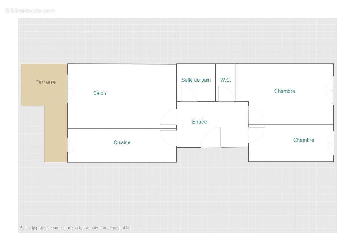 Appartement à MARSEILLE-5E