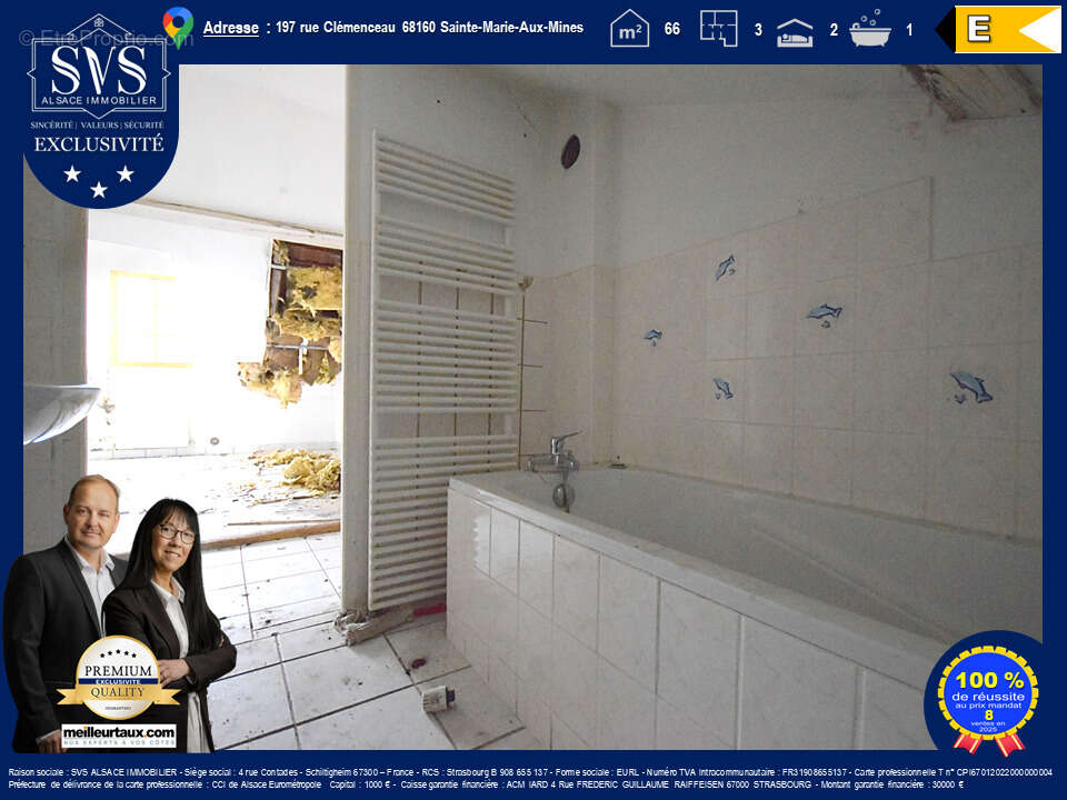 Appartement à SAINTE-MARIE-AUX-MINES