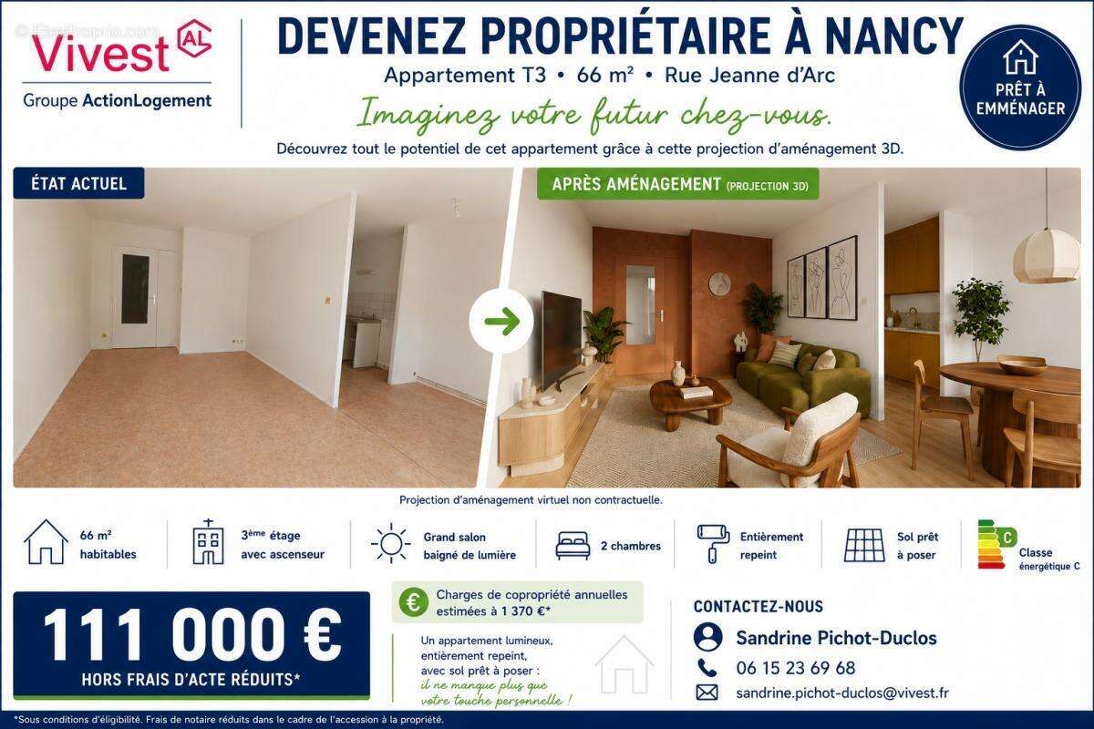 F3 287 Jeanne D Arc NANCY - photo 9