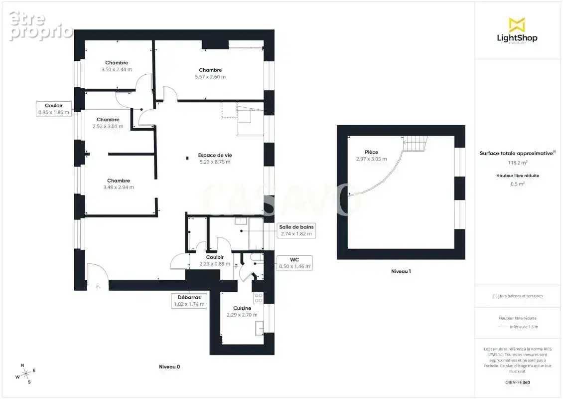 Vente Appartement 5 pièces de 105m² - 69004 Lyon - photo 4