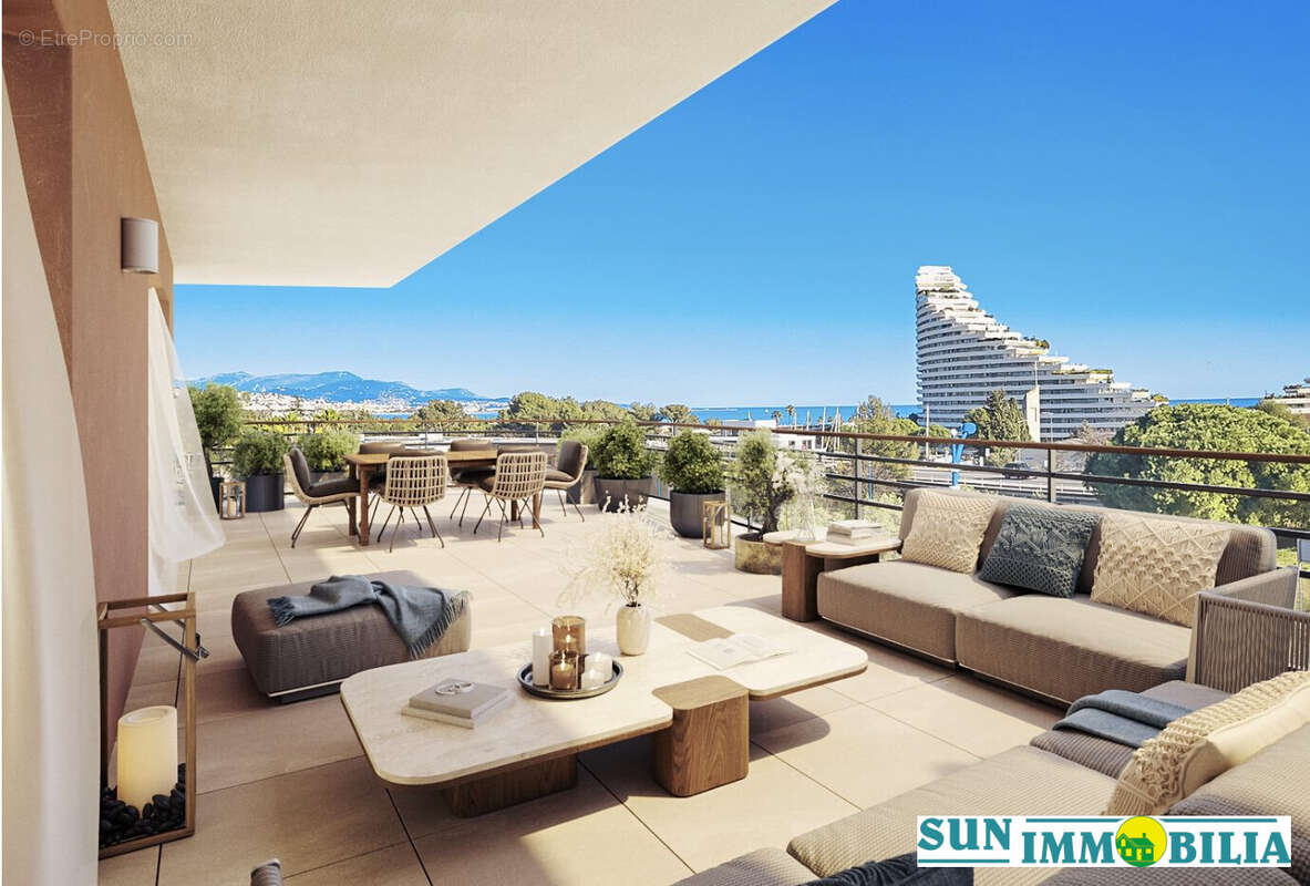 Appartement à VILLENEUVE-LOUBET