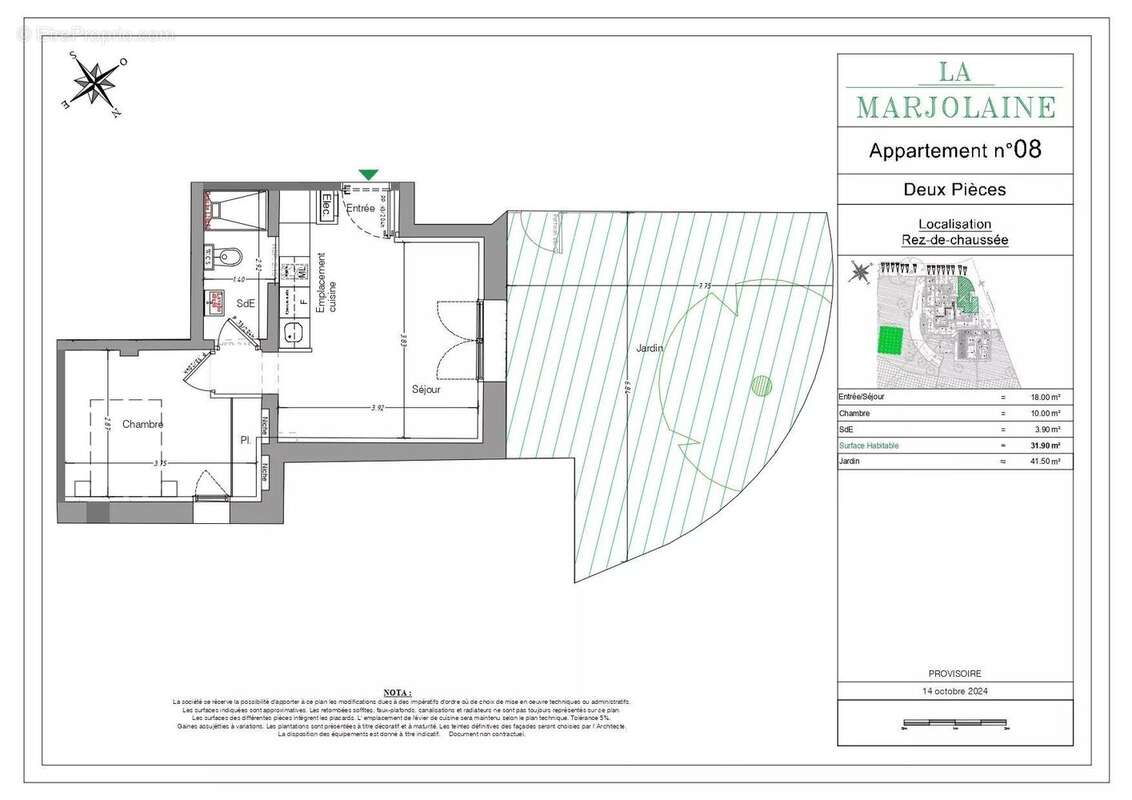 Appartement à MOUANS-SARTOUX