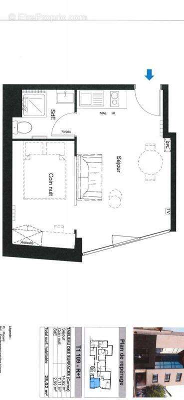 Appartement à TOULOUSE