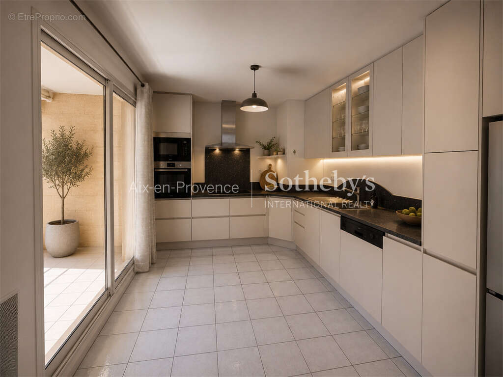 Cours Mirabeau – Appartement 104 m² avec 3 chambres, 2 balcons, parking privatif, cave et ascenseur - photo 5