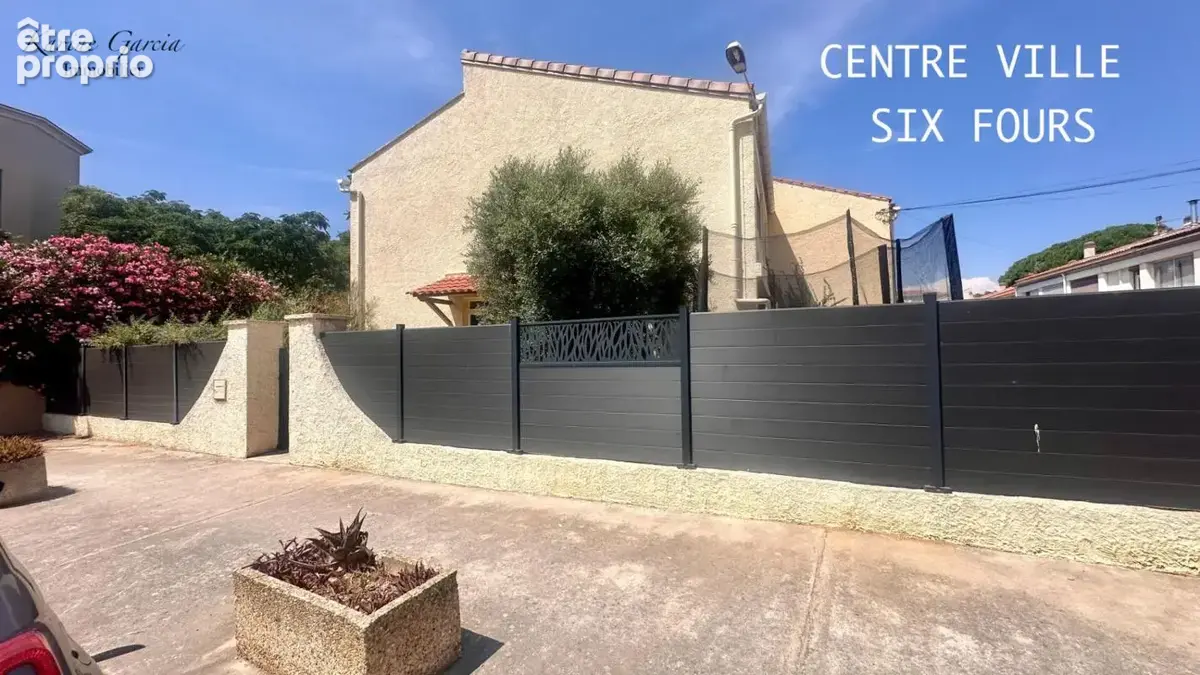 Centre ville six fours les plages - maison de type 4 - garage - terrain 260 m² - photo 2