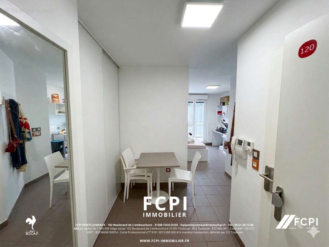Studio 20 m2 - BORDEAUX - photo 3