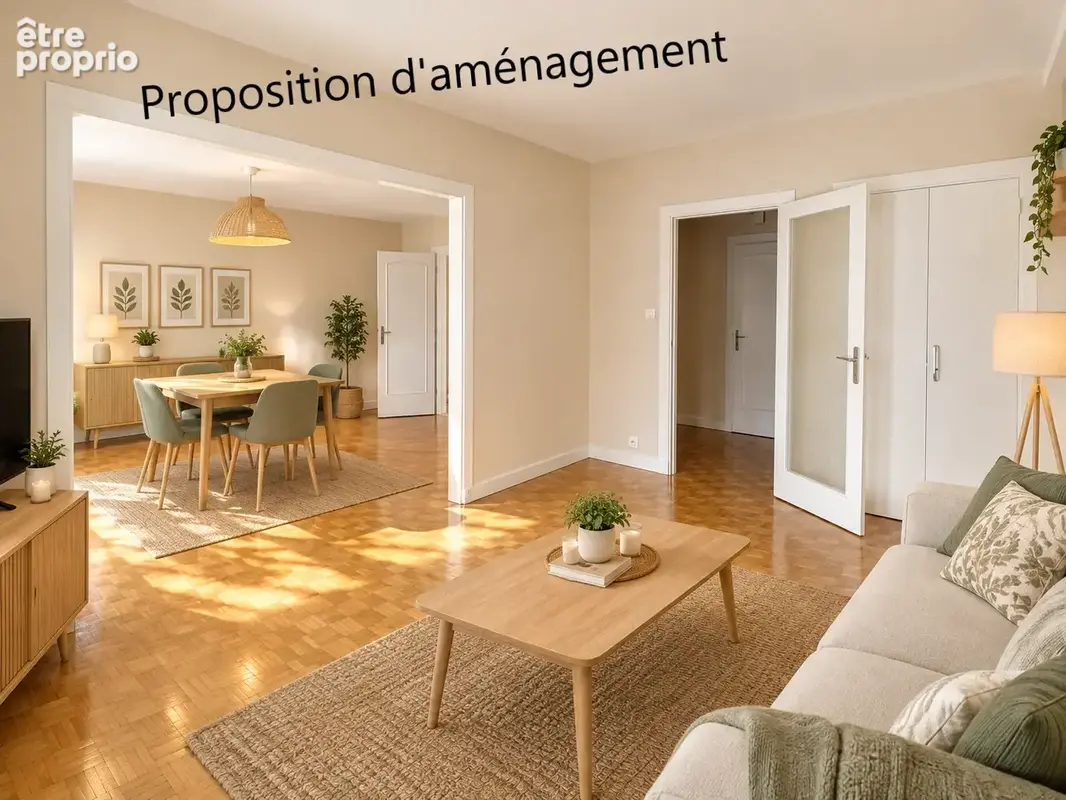 Clermont-Ferrand Centre : T3 de 72 m2 avec balcon, parking et cave - photo 6