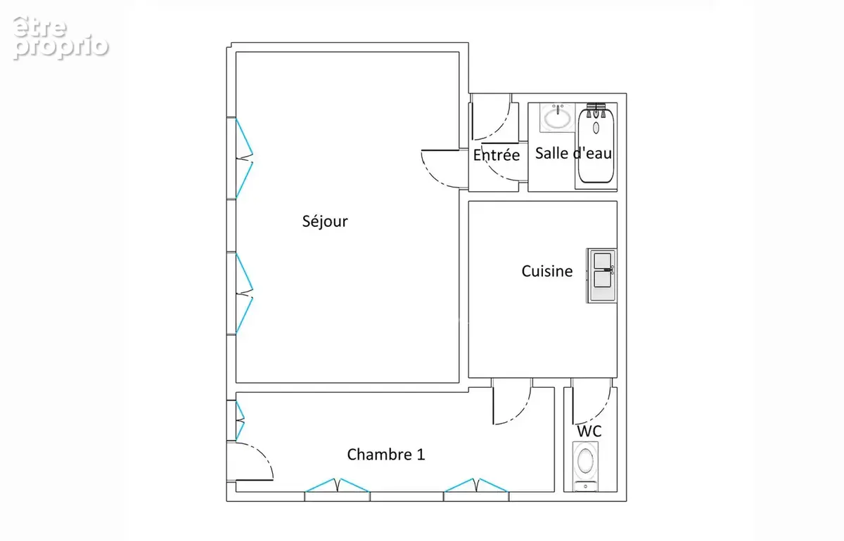 SURESNES/PUTEAUX Bas Rogers Appartement 2 pièces 42m² - 1 Balcon - 1 Cave - photo 13