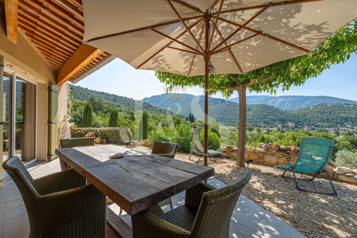 Villa avec vue sur le Mont Ventoux entre Vaison et Buis - photo 8