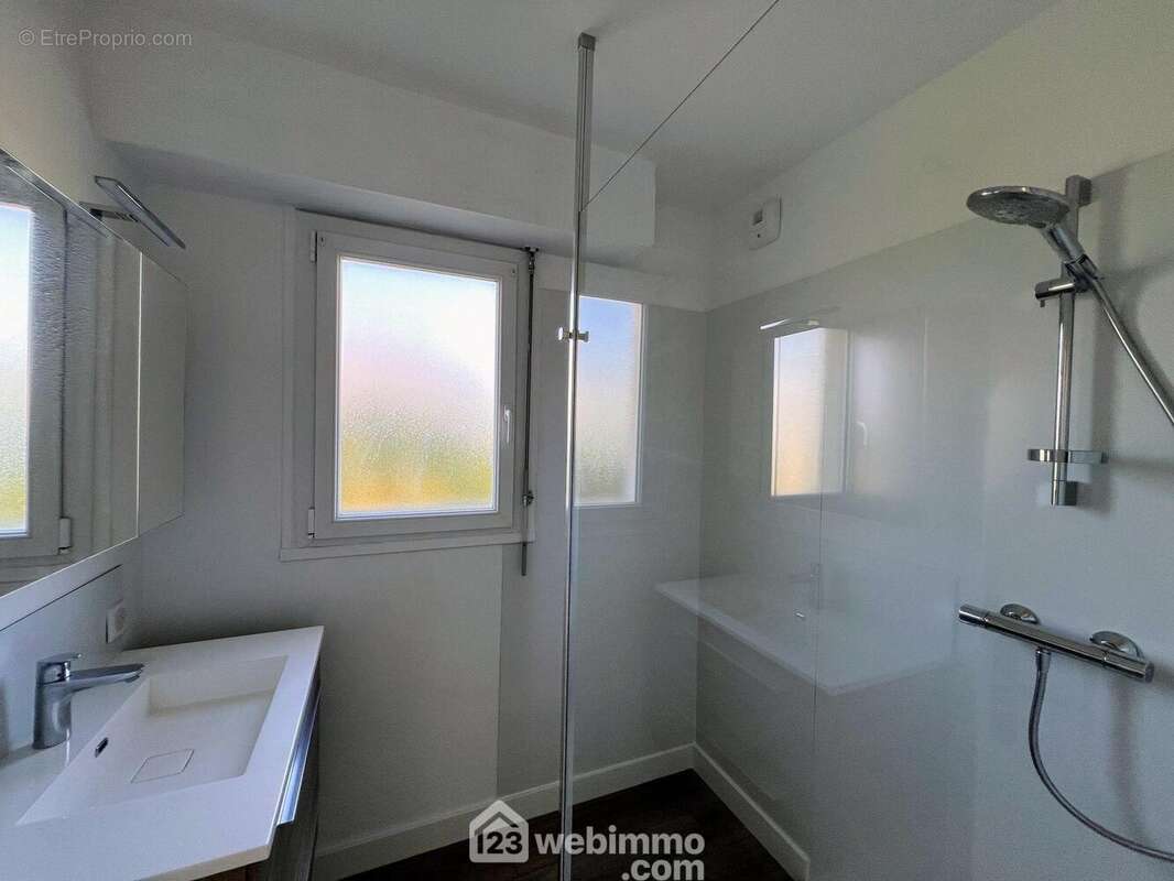 ... avec une salle de douche... - Maison à BRAIN-SUR-L'AUTHION