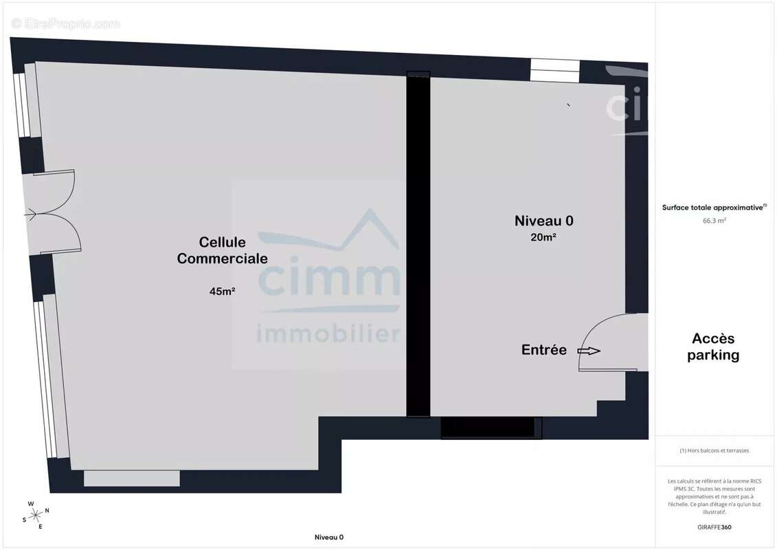 Appartement à BOURG-DES-COMPTES