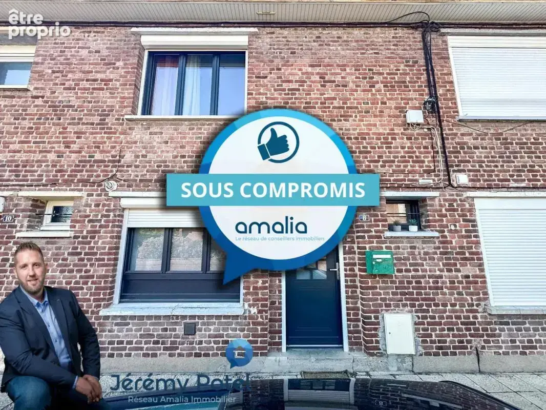 Maison de ville deux chambres, jardin, garage à Valenciennes - photo 1