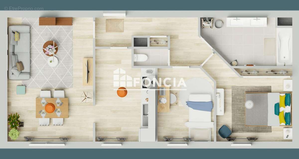 Appartement à FLEURY-LES-AUBRAIS