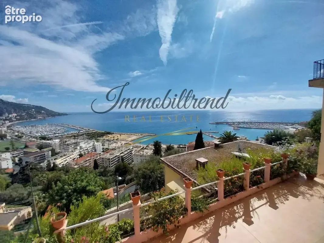 Menton boulevard de garavan – vente villa avec vue mer panoramique - photo 32