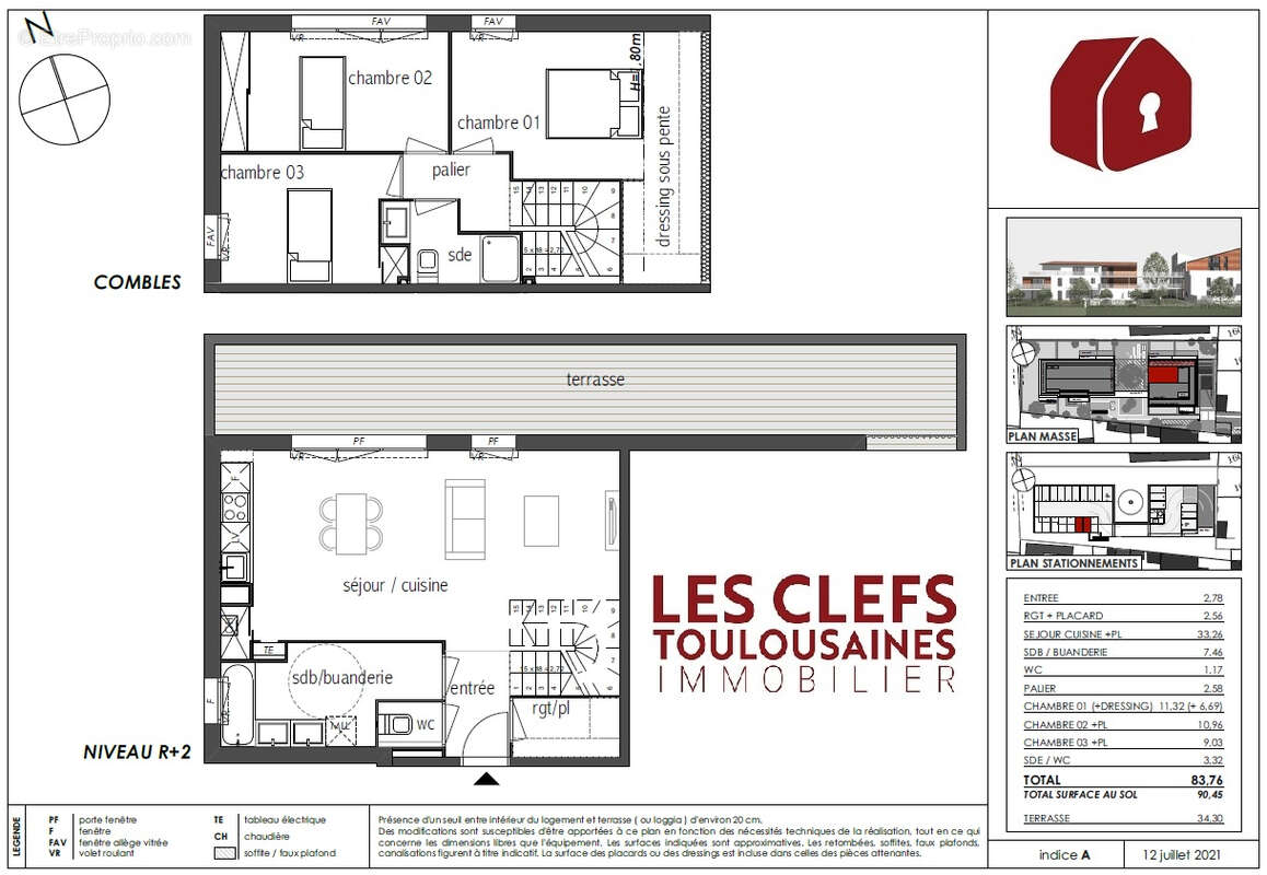 Appartement à TOULOUSE