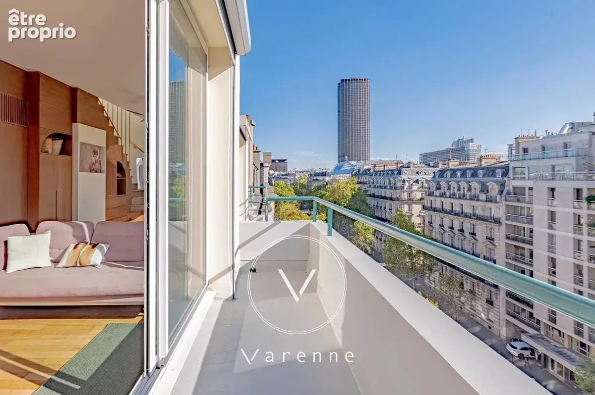 EXCLUSIVITE - Appartement à vendre 76m2 carrez avec terrasse 30m2 vue sur tout Paris - photo 19