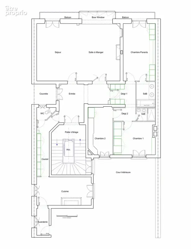 Spontini / Longchamps 75016 - 5 Pieces 145 m2 - photo 13
