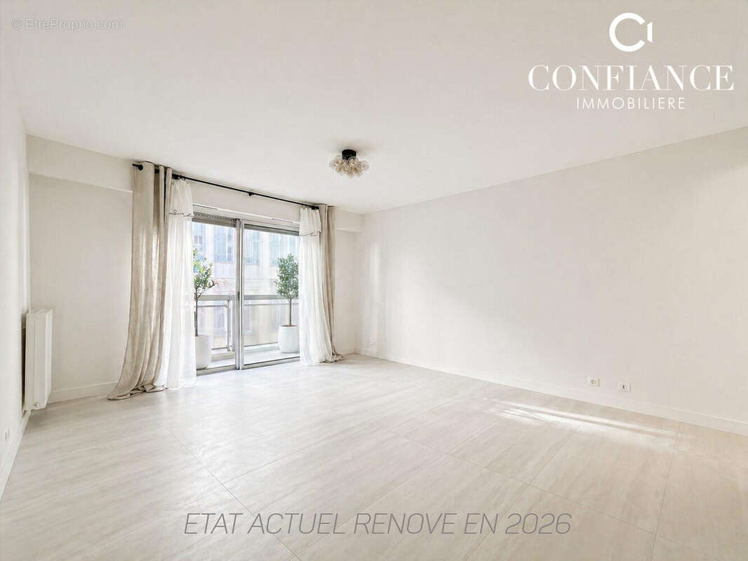 sejour vide 3 pieces Foch Nice centre ville 06 - Appartement à NICE