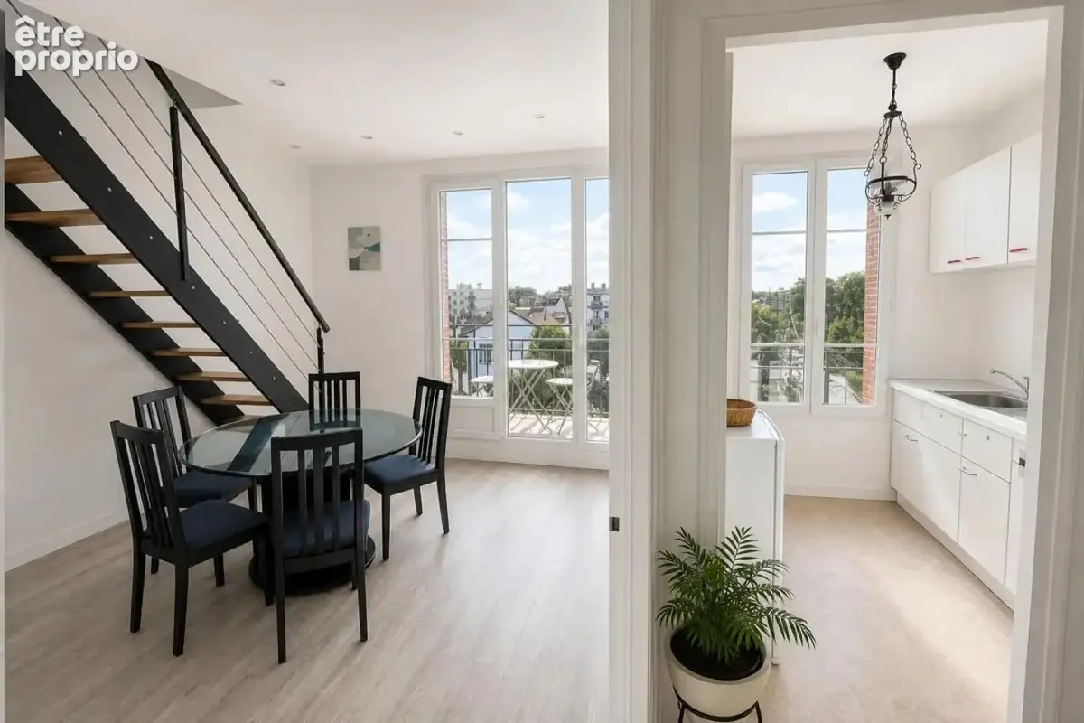 Appartement duplex, 3 chambres, 5 minutes gare ! - photo 2