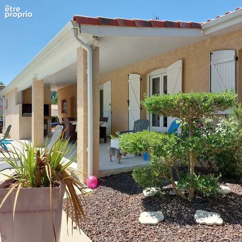 Maison à vendre 5 pièces CAMPSAS (82)avec garage attenant et double garage indépendant, piscine, terrasse couverte, puits, sur 2 - photo 6