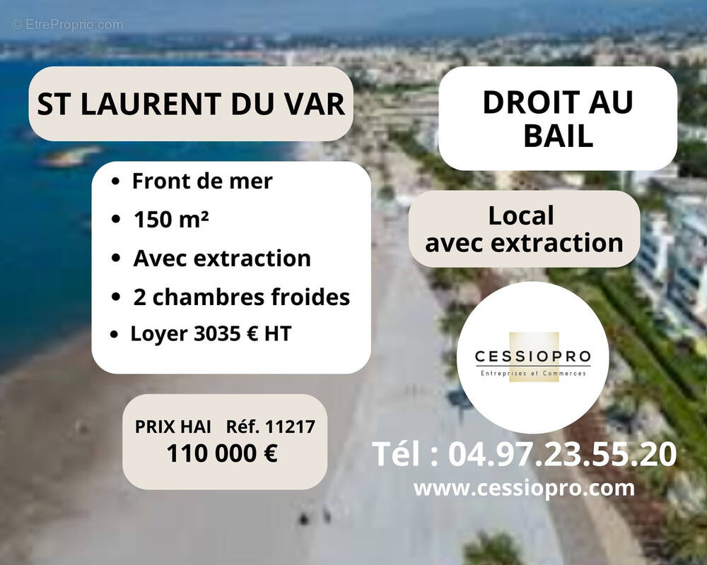 Commerce à SAINT-LAURENT-DU-VAR