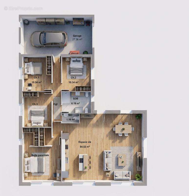 Maison à DIEMOZ