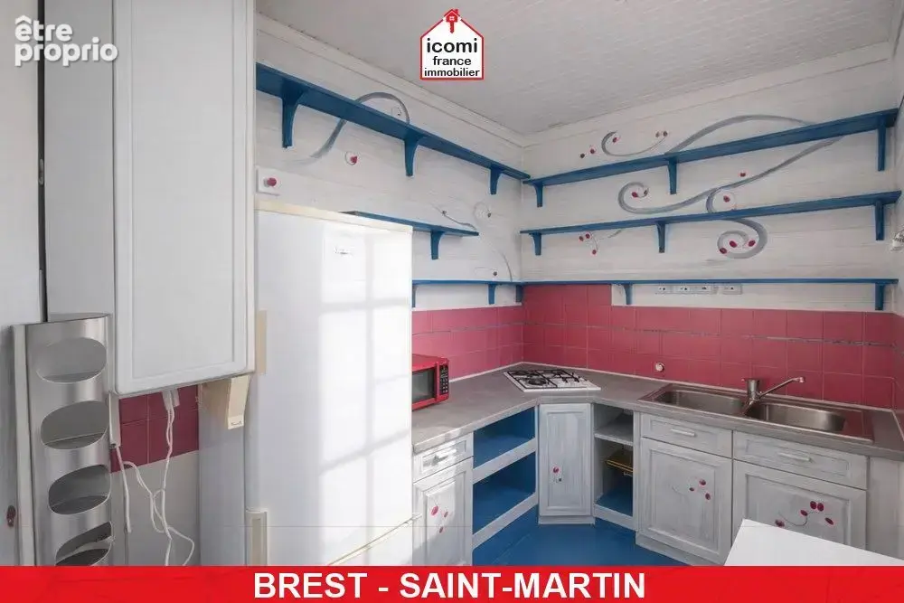 Finistere - brest (29200) - a vendre - appartement - 1 chambre possible 2 - idealement situe - dernier etage- lumineux - photo 7