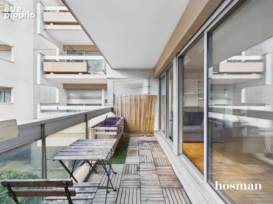 Appartement T1 de 31 m² avec grand balcon de 9m² - Lumineux et calme - Rue Petit, Paris 19ème - photo 10