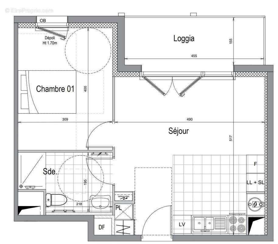 Appartement à LAMBALLE