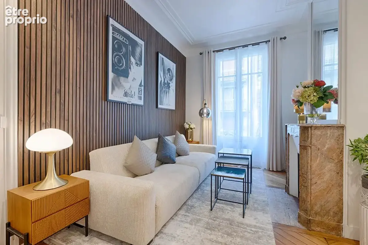 Appartement Paris 4 pièce(s) 55 m2 loi Carrez - photo 2