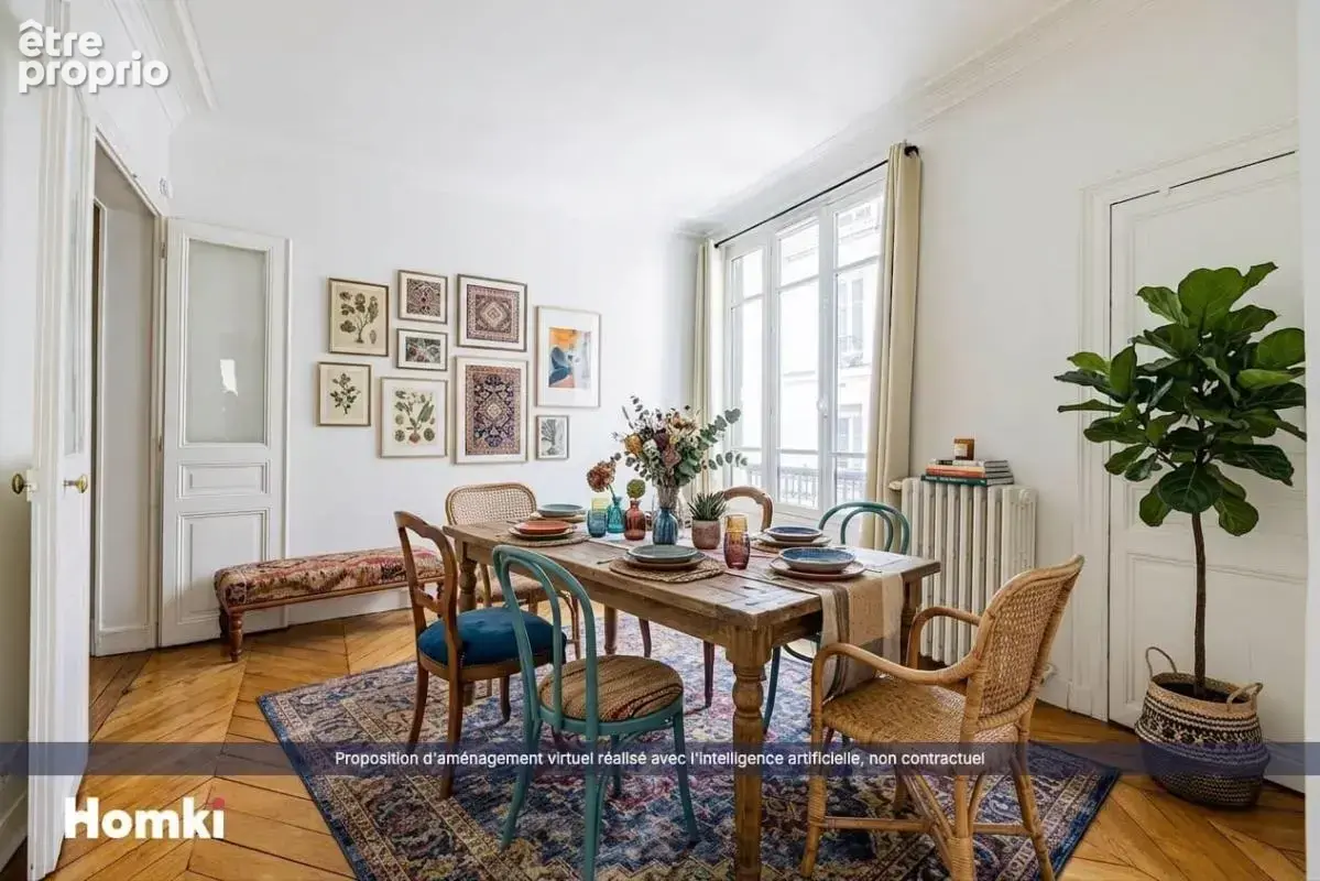 Appartement T3 de 72 m² à Paris 75009, Boulevard de Clichy - photo 1