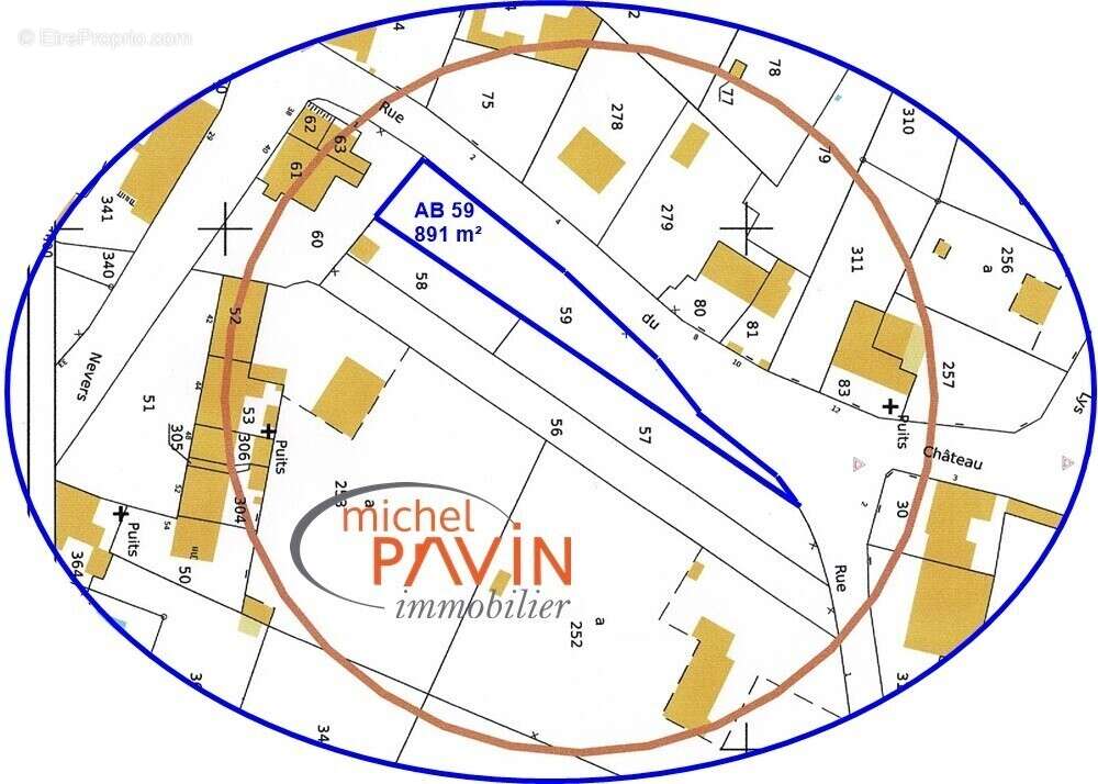 Terrain à LA GUERCHE-SUR-L&#039;AUBOIS