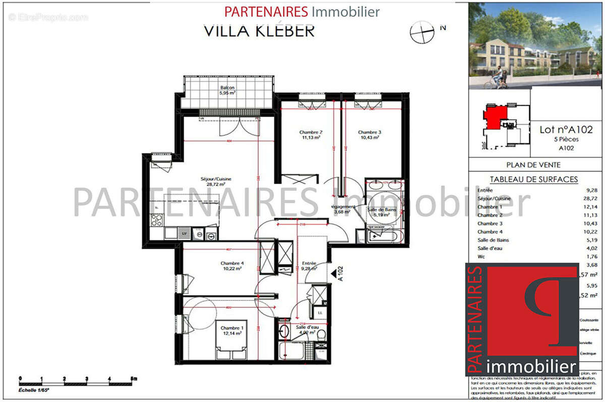 Appartement à LE CHESNAY