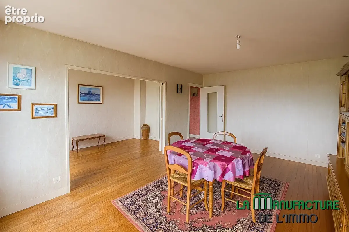 Appartement f3 traversant et lumineux avec balcon / saint-etienne hpl - photo 6