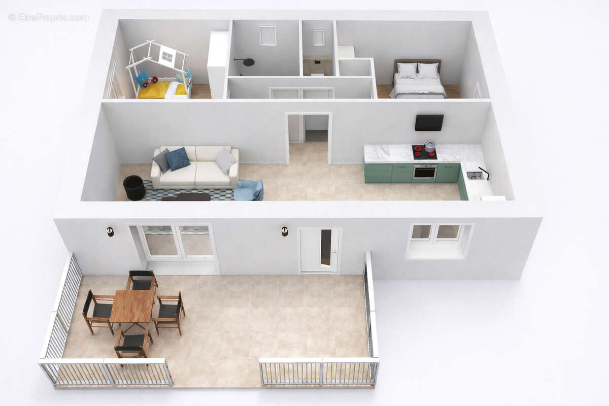 Appartement à GREASQUE