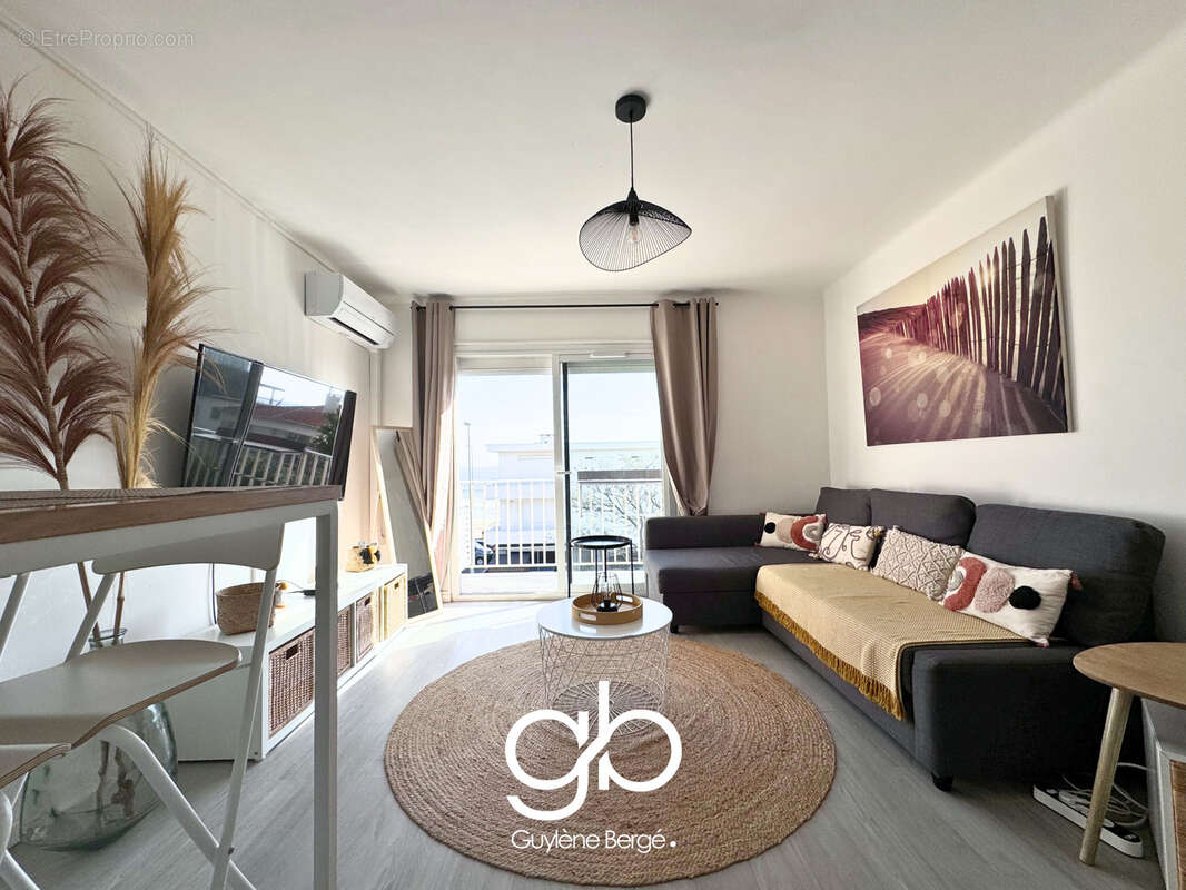 Studio cabine 27,7m2   terrasse et vue mer   palavas-les-flots   dernier étage - photo 6
