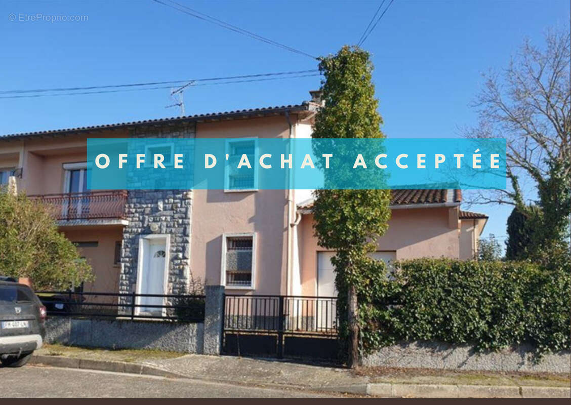 Maison à VILLENEUVE-TOLOSANE