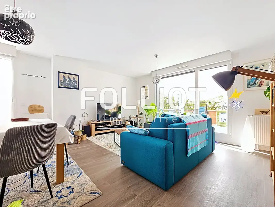 Dernier étage 3 pièces de 75 m² avec terrasse de 50m² et double garage à Douvres-la-Délivrande - photo 8