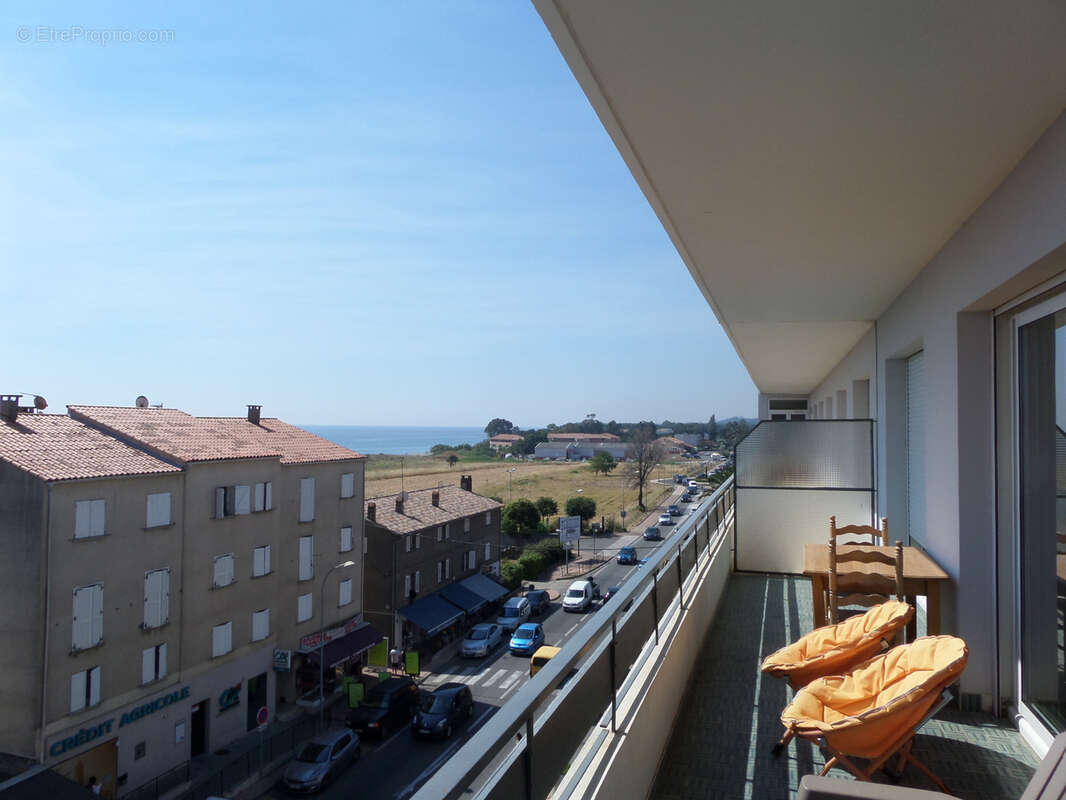 Moriani Plage bel appartement 88,80 m2 , avec balcon et loggia  et vue mer et montagne. - photo 3
