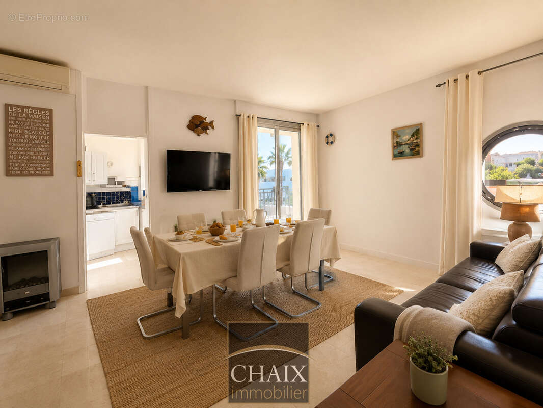 La Ciotat appartement face à la mer - T3 - terrasse - garage - cave - meublé - photo 3
