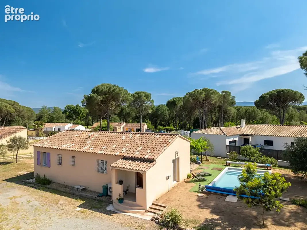 A VENDRE EN EXCLUSIVITE ! À  VIDAUBAN Maison de plain-pied 4 pièces 88 m2 avec piscine  sur un terrain de 1 455 m2 - photo 15